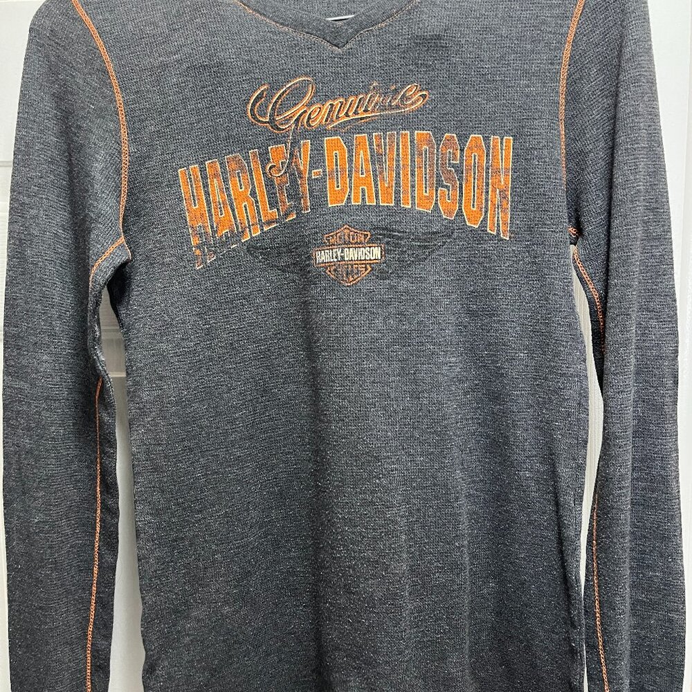 Harley Davidson Thermal Grey Top